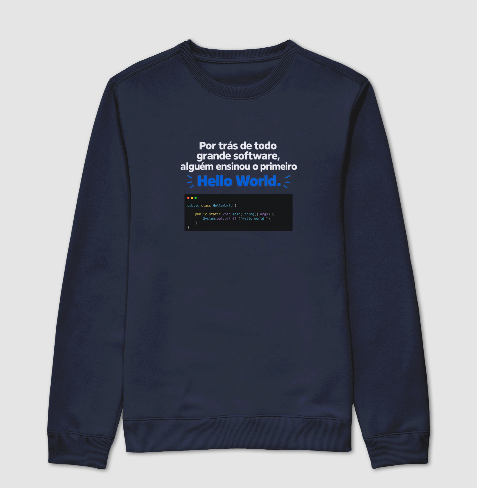 Por trás de todo grande software alguém ensinou o primeiro hello world - Imagem 5