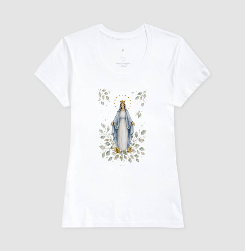 Nossa Senhora das Graças Aquarela - Imagem 3