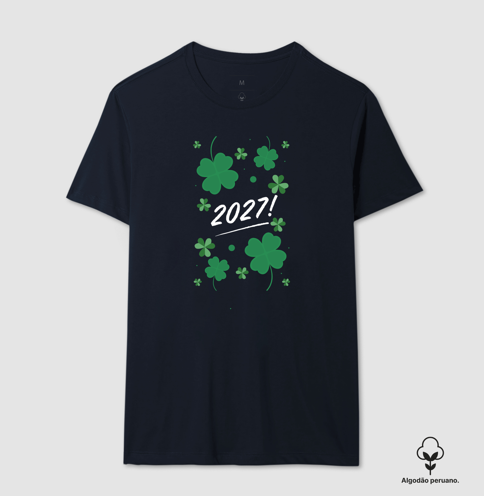 Camiseta Sorte 2027 – Trevos da Virada - Imagem 8