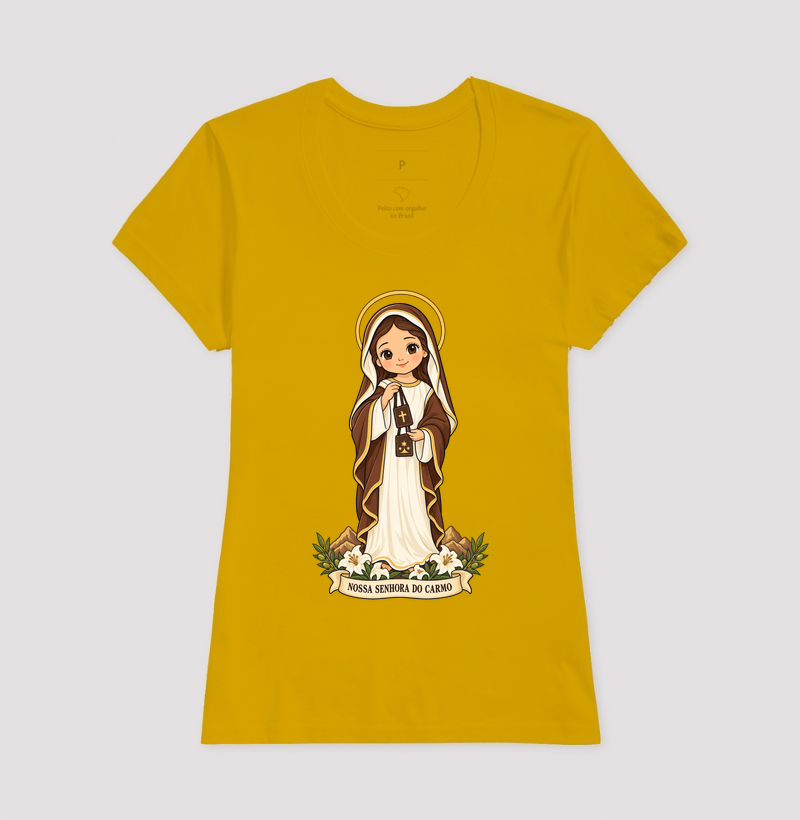 Nossa Senhora do Carmo estilo chibi - Imagem 13