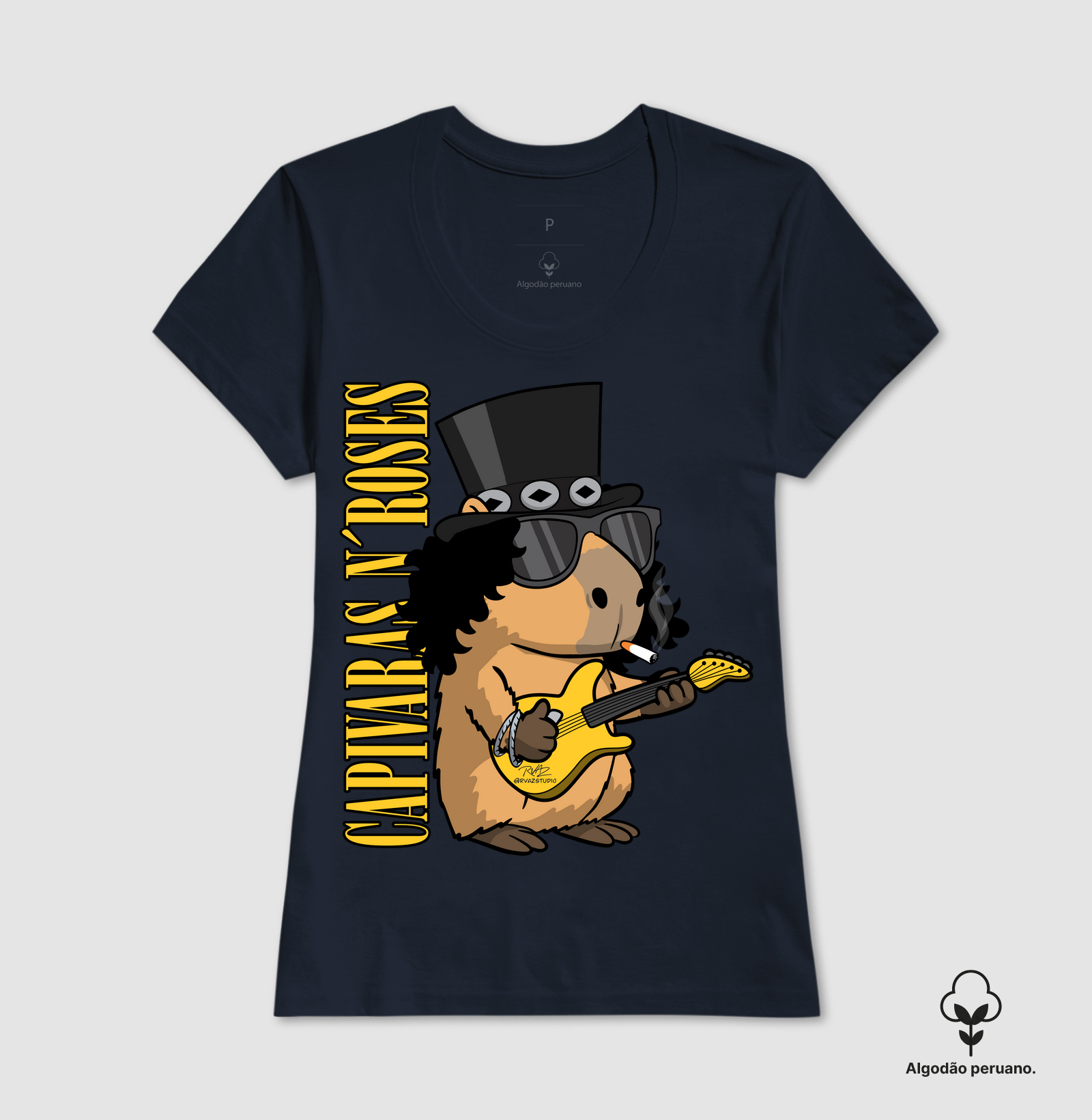 Camiseta Capivaras N Roses 2 - Imagem 2