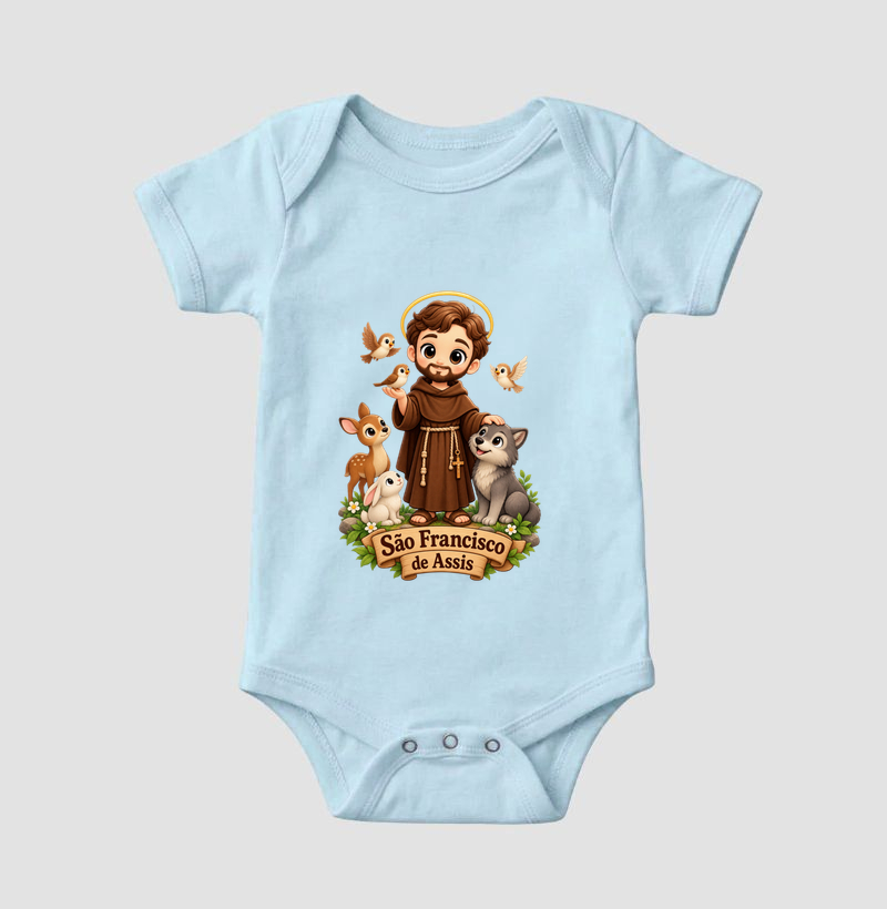 Body Infantil São Francisco de Assis - Imagem 4