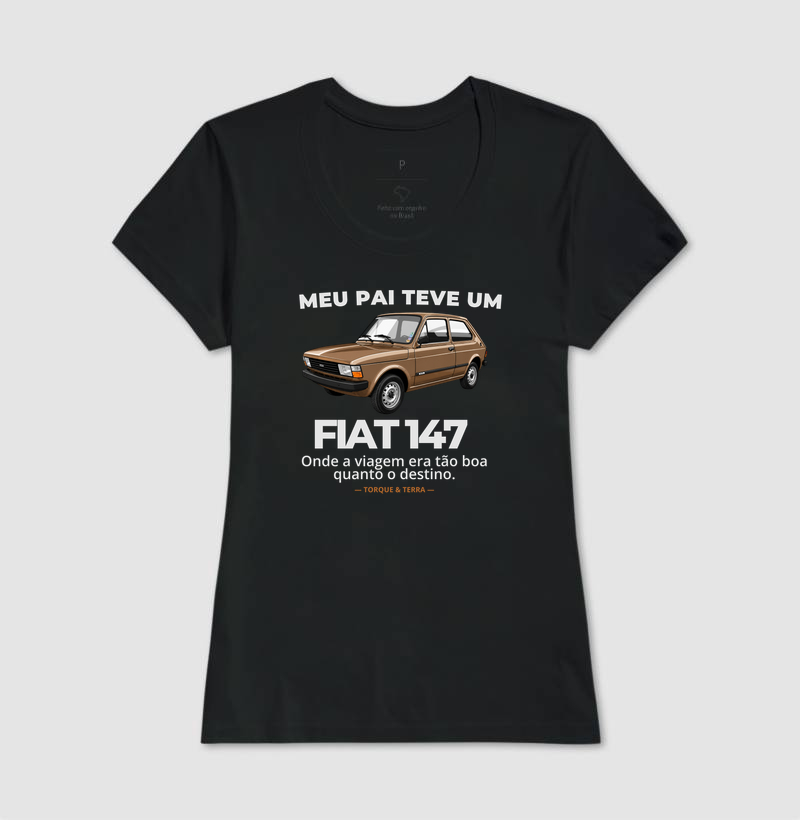 Meu pai teve um - FIAT 147 - marrom dourado - Imagem 3