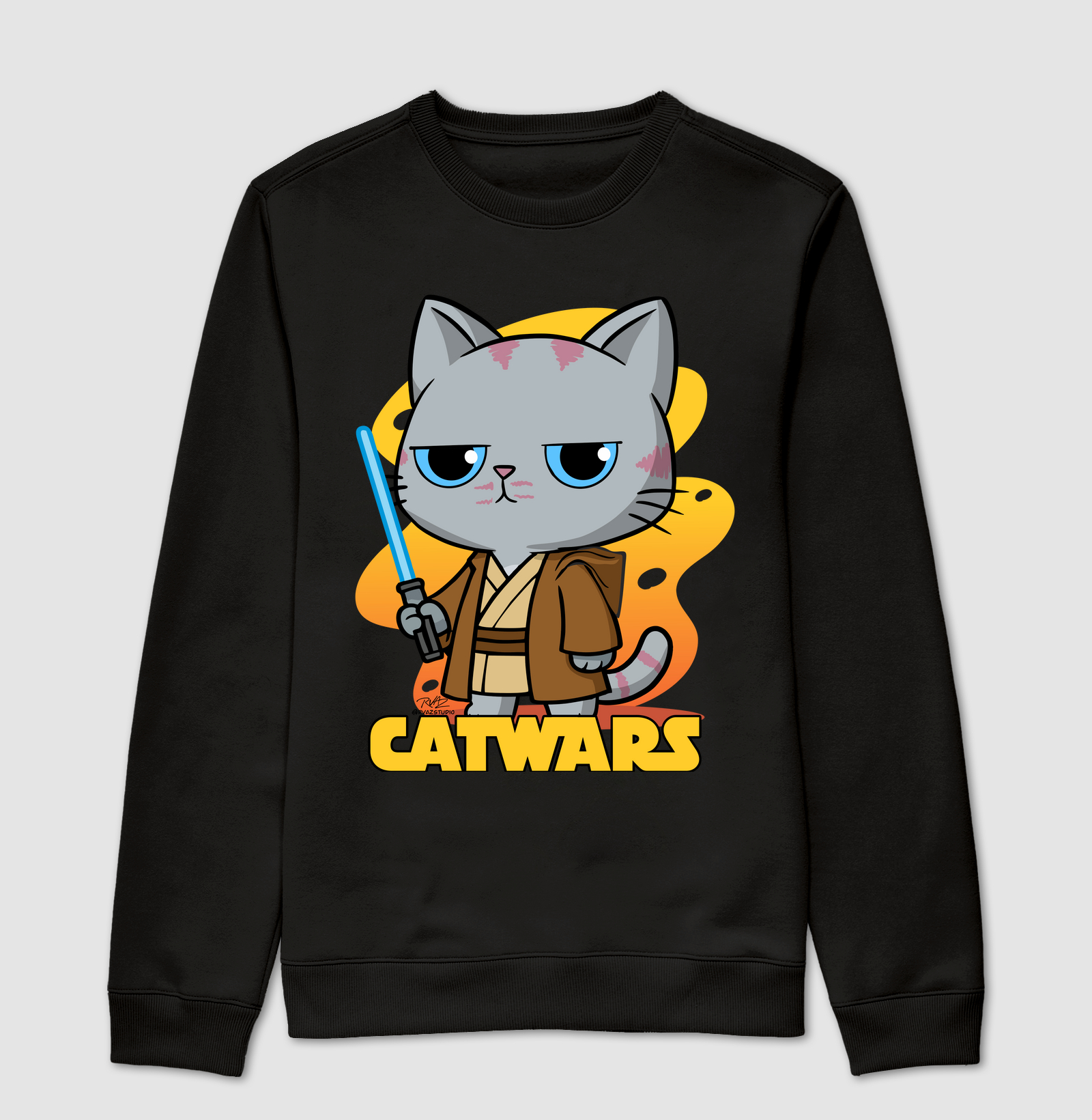 Camiseta Gato Sincero Jedi - Imagem 4