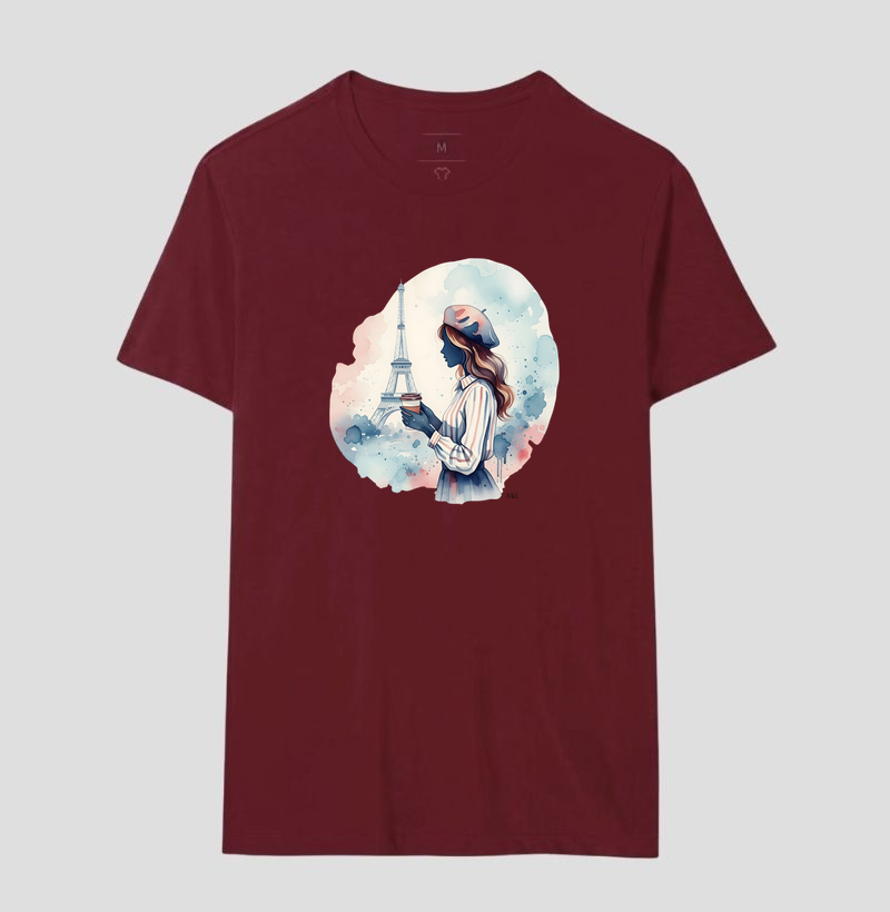 Camiseta Algodão Premium - Café Parisiense  - Imagem 13