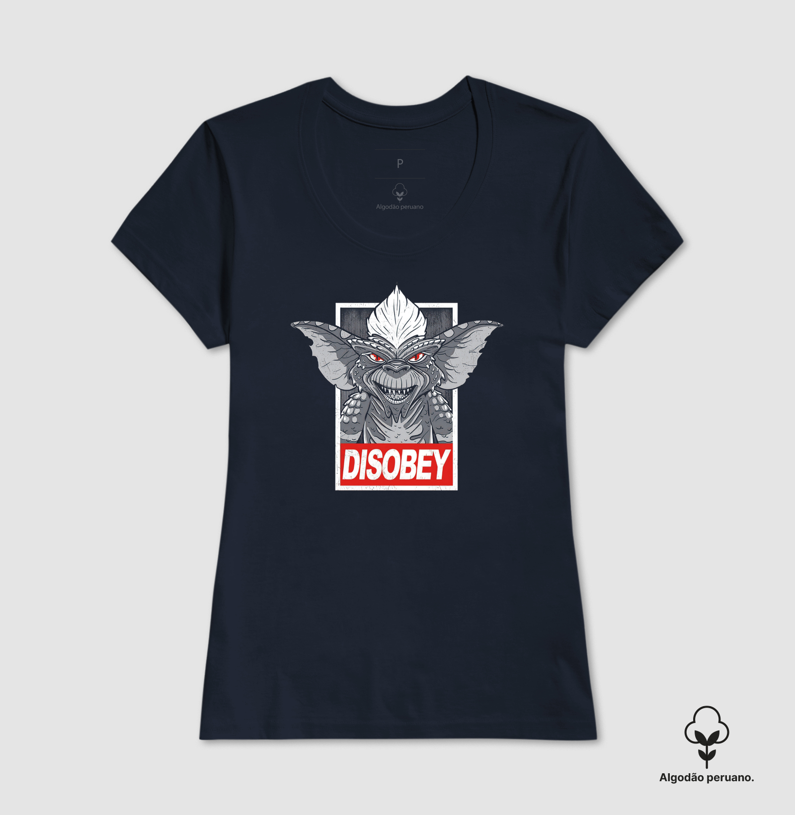 Camiseta Algodão Peruano Criatura Desobediente - Imagem 5