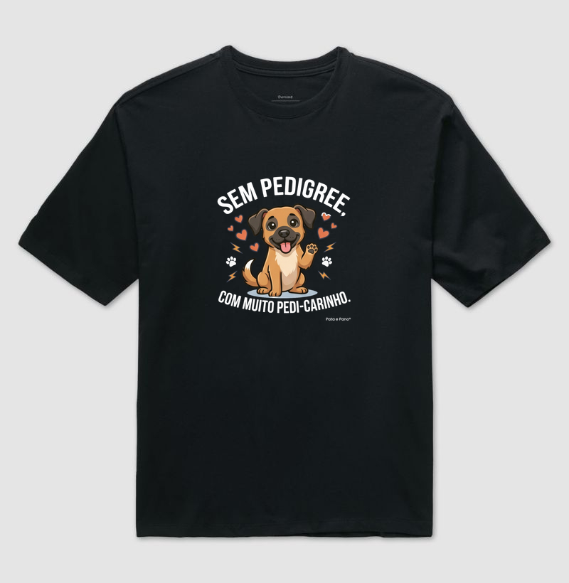CAMISETA VIRA-LATA PEDI-CARINHO - Imagem 2