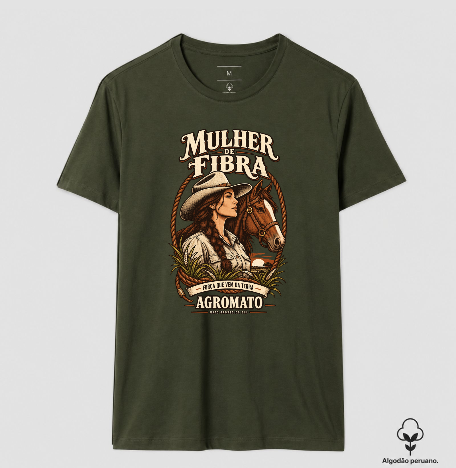 Camiseta Mulher de Fibra - Imagem 6