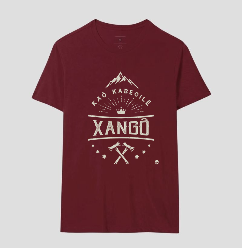 Camiseta Umbanda Orixá Xangô - Kaô Kabecilê - Imagem 10