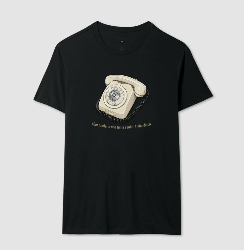 Camiseta Vintage Telefone Disco - Imagem 2