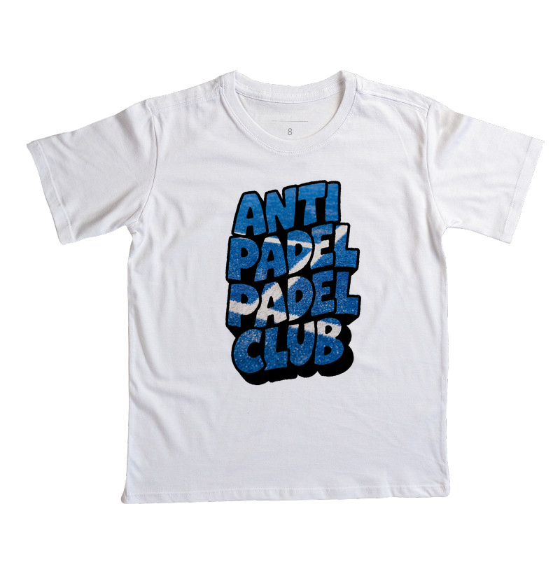 Camiseta Anti Padel Padel Club Quadra Azul - Imagem 3