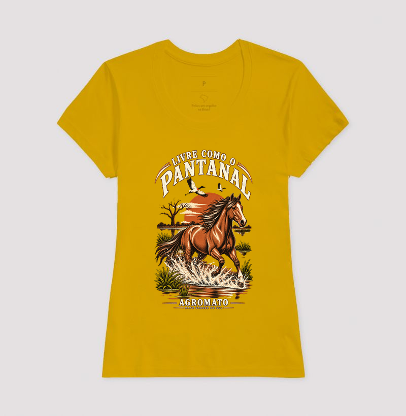 Camiseta Livre como o Pantanal - Imagem 11