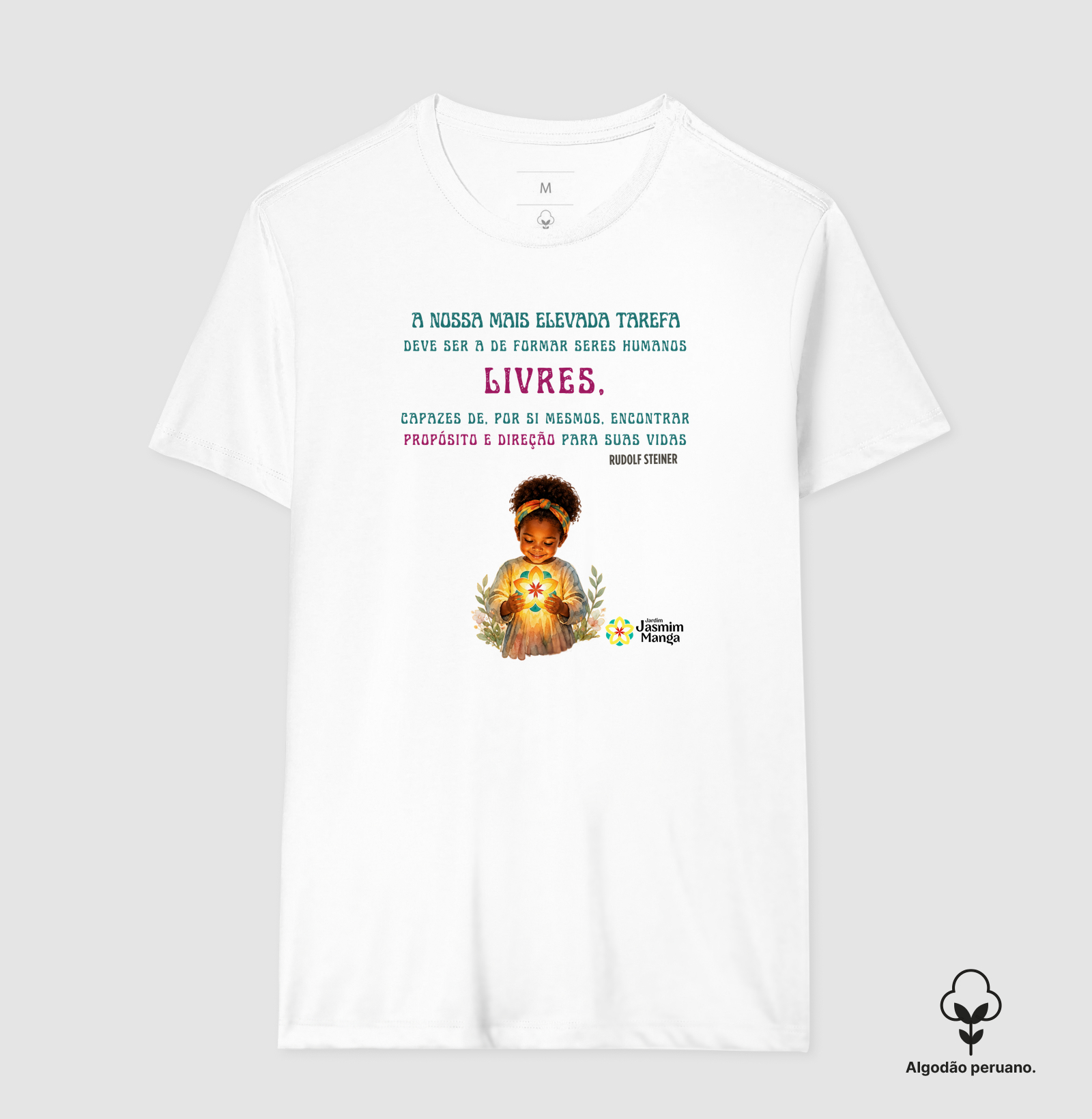 Camiseta Jasmim Manga v3 - Imagem 4