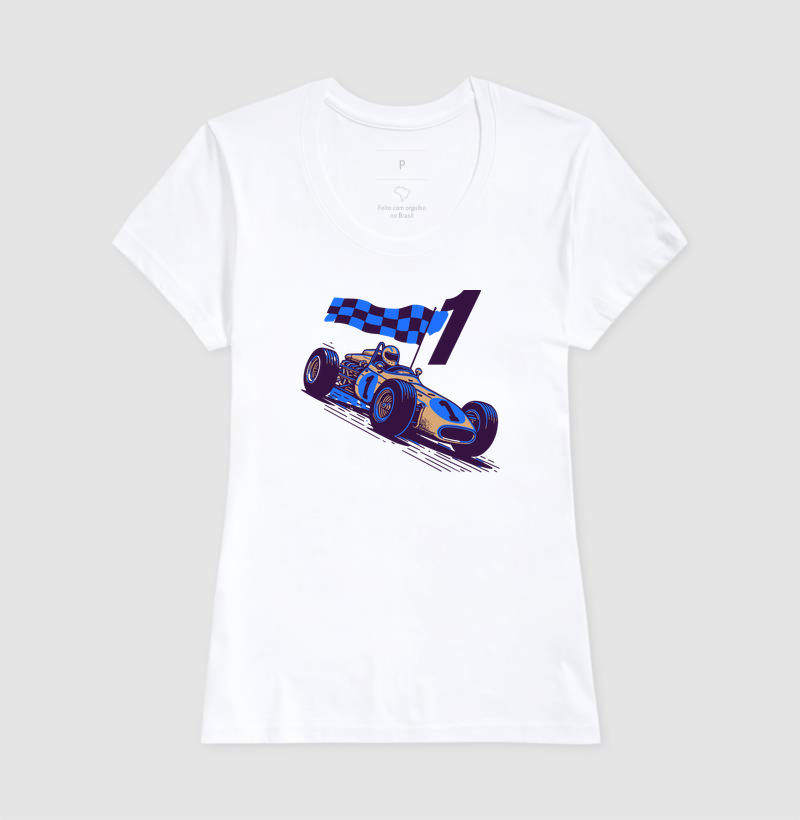 Camiseta fórmula 1 anos 50. - Imagem 4