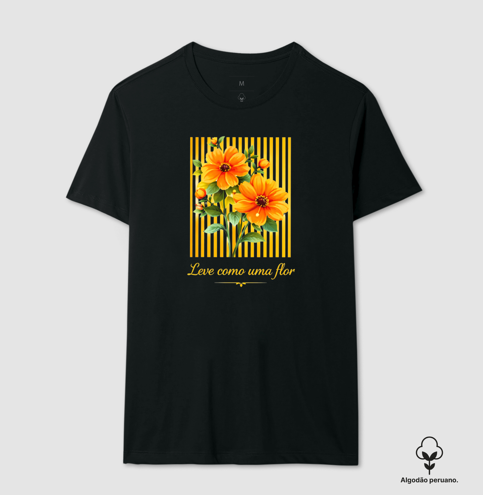Camiseta Leve como uma flor  - Imagem 8