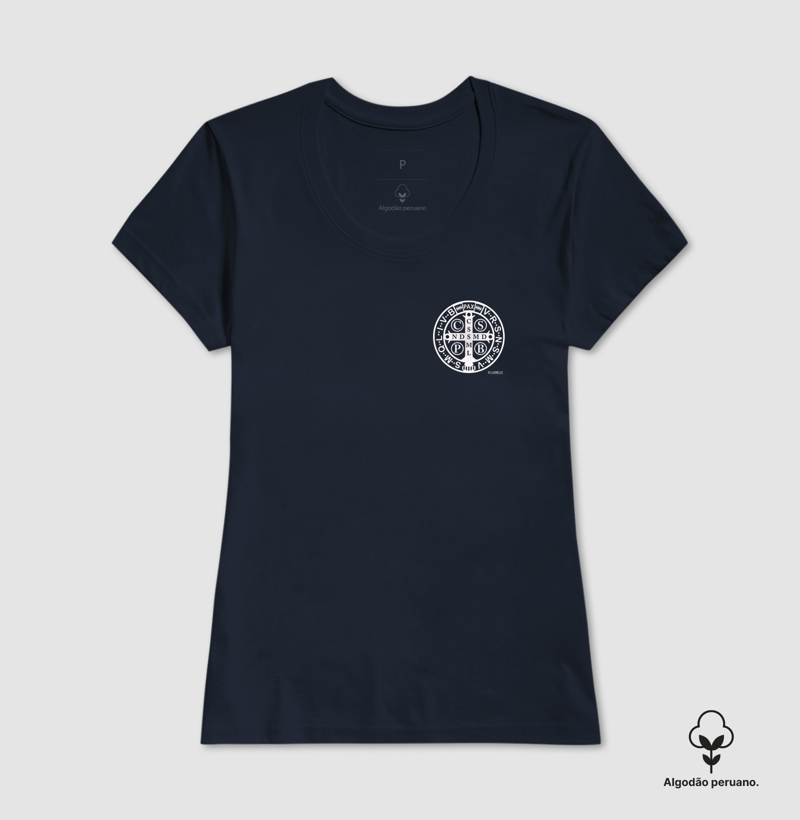 Camiseta Medalha de São Bento - Imagem 7