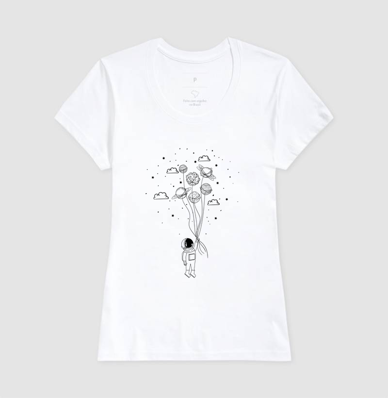 Astronauta Balão Minimalista (Coleção Infinito) - Imagem 5