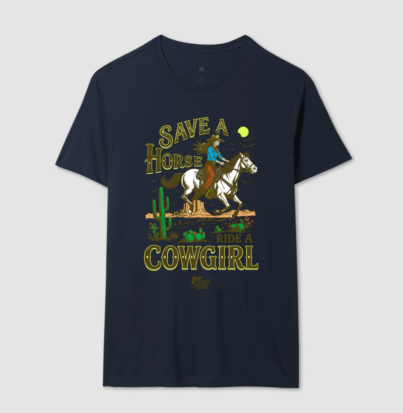 Save a Horse Ride a Cowgirl Pólvora com Blush - Imagem 7