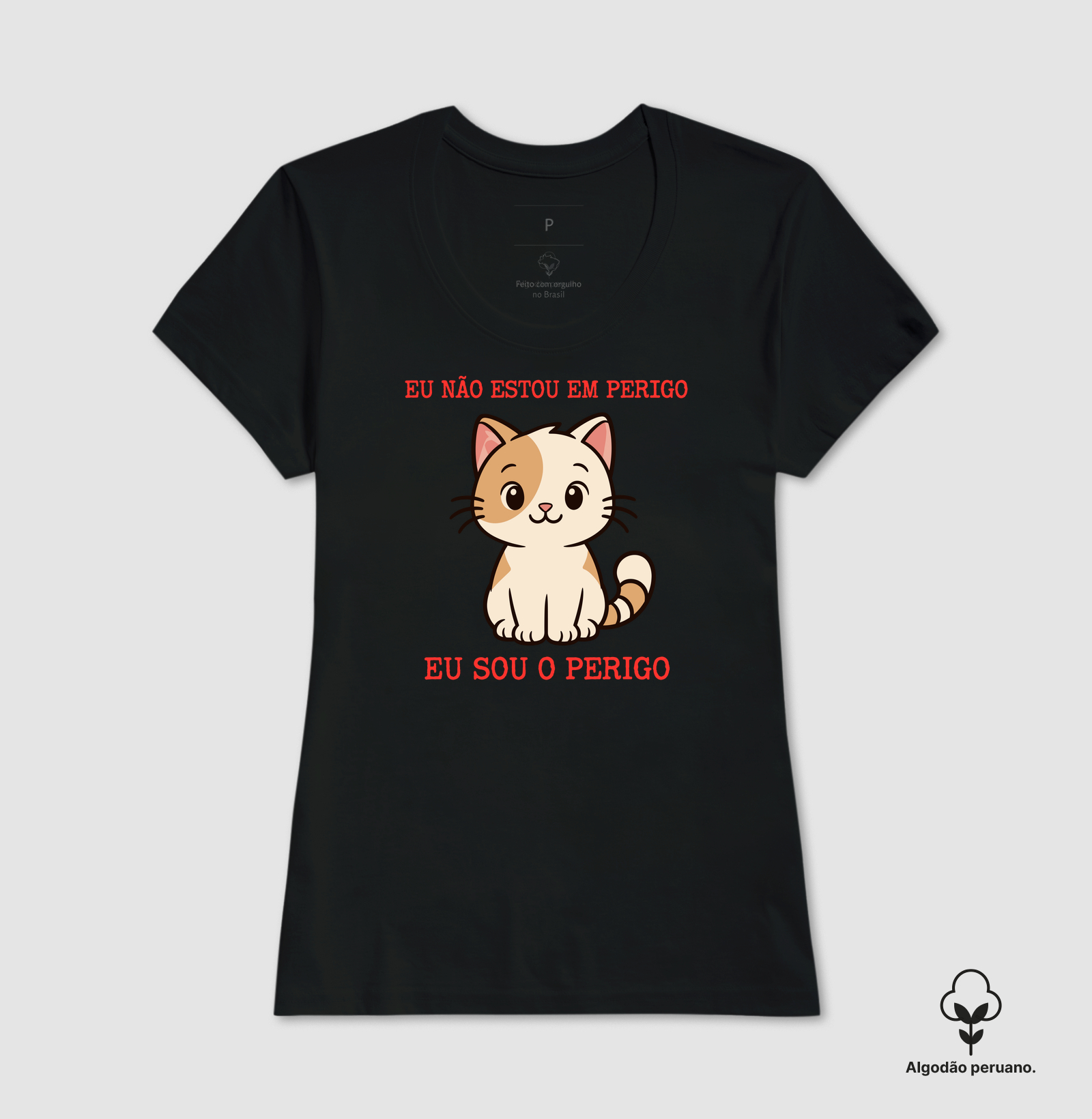 Eu Não Estou em Perigo, Eu Sou o Perigo - Gatinho Fofo - Imagem 2