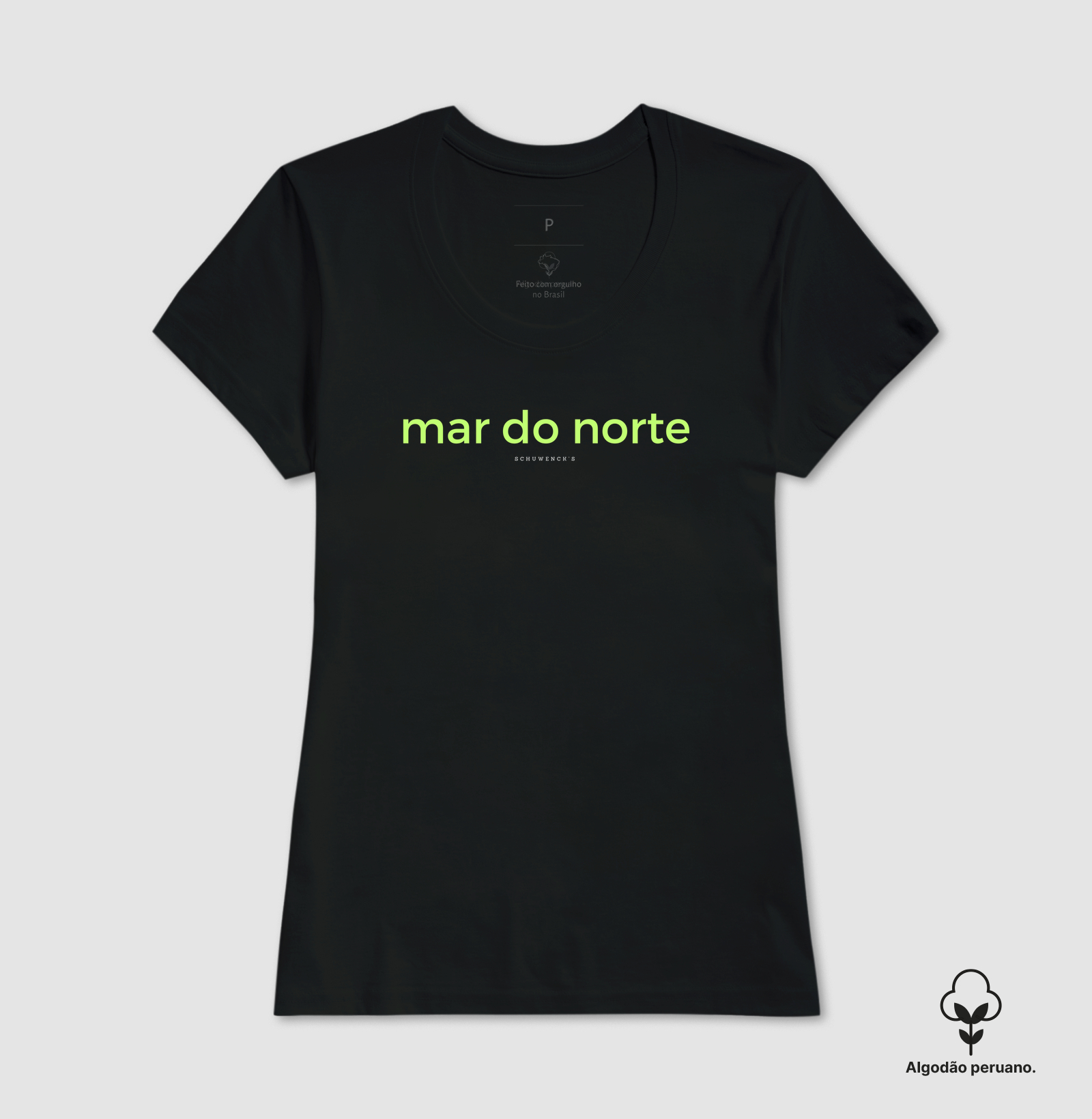 Camiseta Algodão Peruano Mar do Norte - Imagem 3
