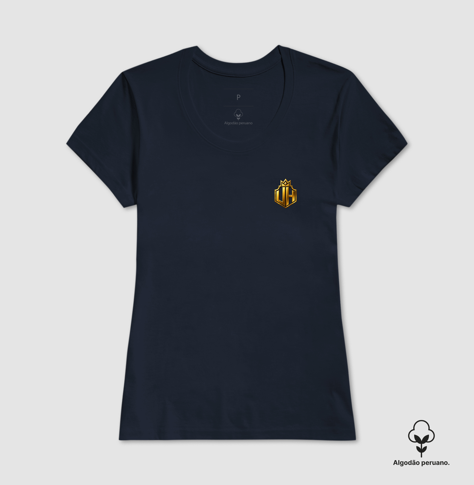 Design exclusivo com visual premium. Brasão dourado que transmite poder e sucesso. Estilo sofisticado e marcante para qualquer ocasião. - Imagem 8