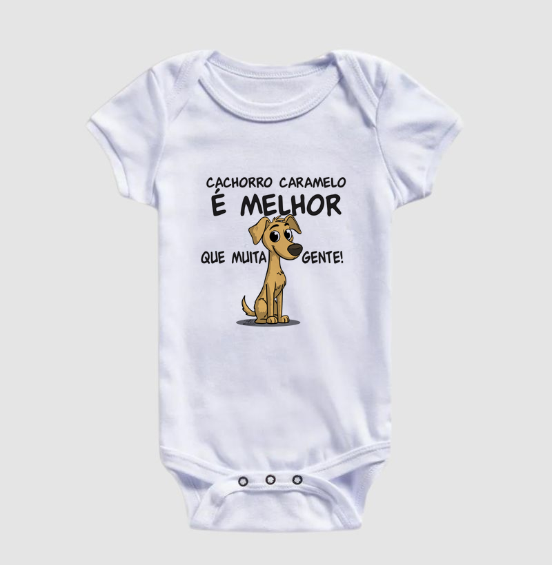 Camiseta Cachorro Caramelo - Imagem 3