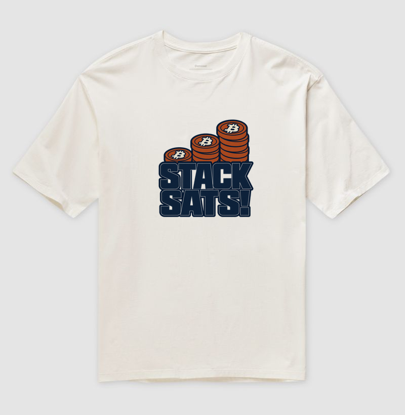 Camiseta Bitcoin Stack Sats - Imagem 4