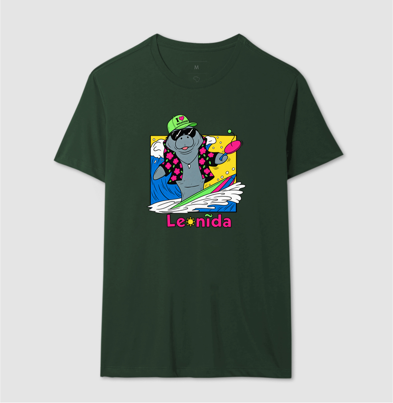 Camiseta GTA 6 Jason – Leonida Surf com Peixe Boi / Manatee - Imagem 12