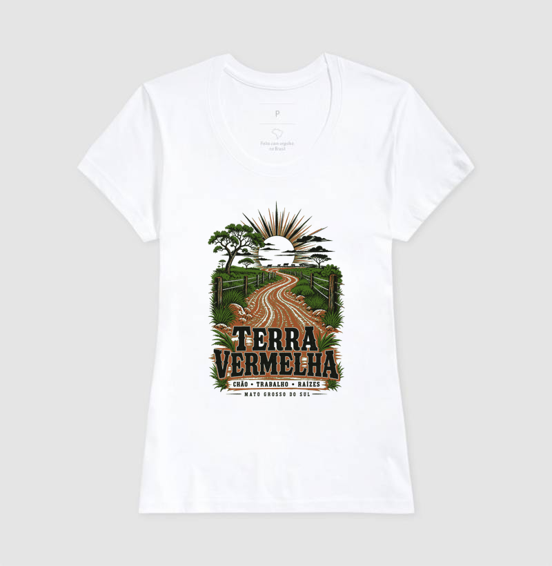 Camiseta Terra Vermelha - Imagem 8