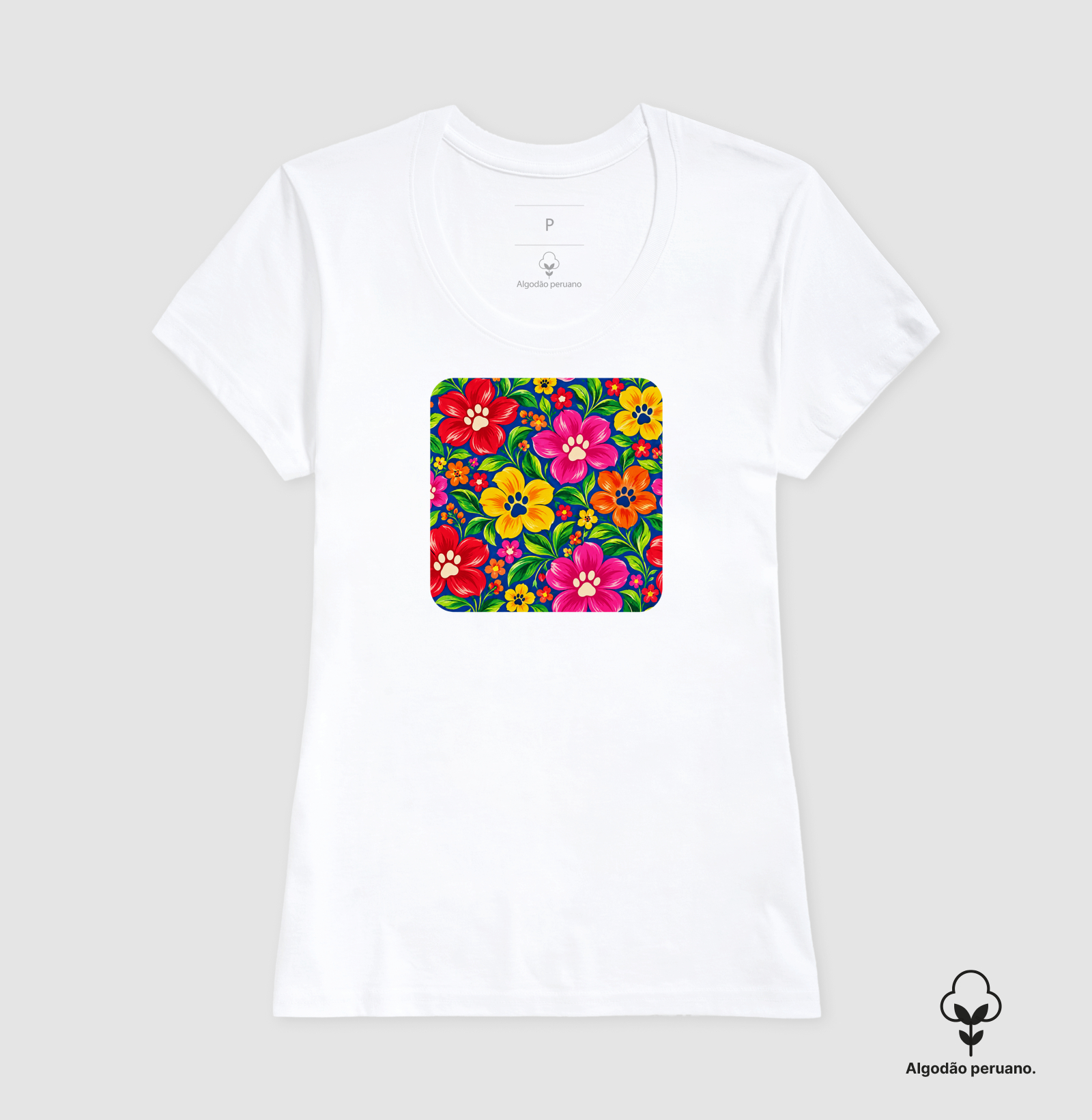 Jardim Floral Com Patinhas - Imagem 2