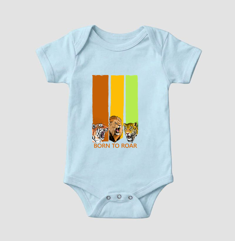 Body Infantil Born to Roar (Nascido para Rugir) - Imagem 4