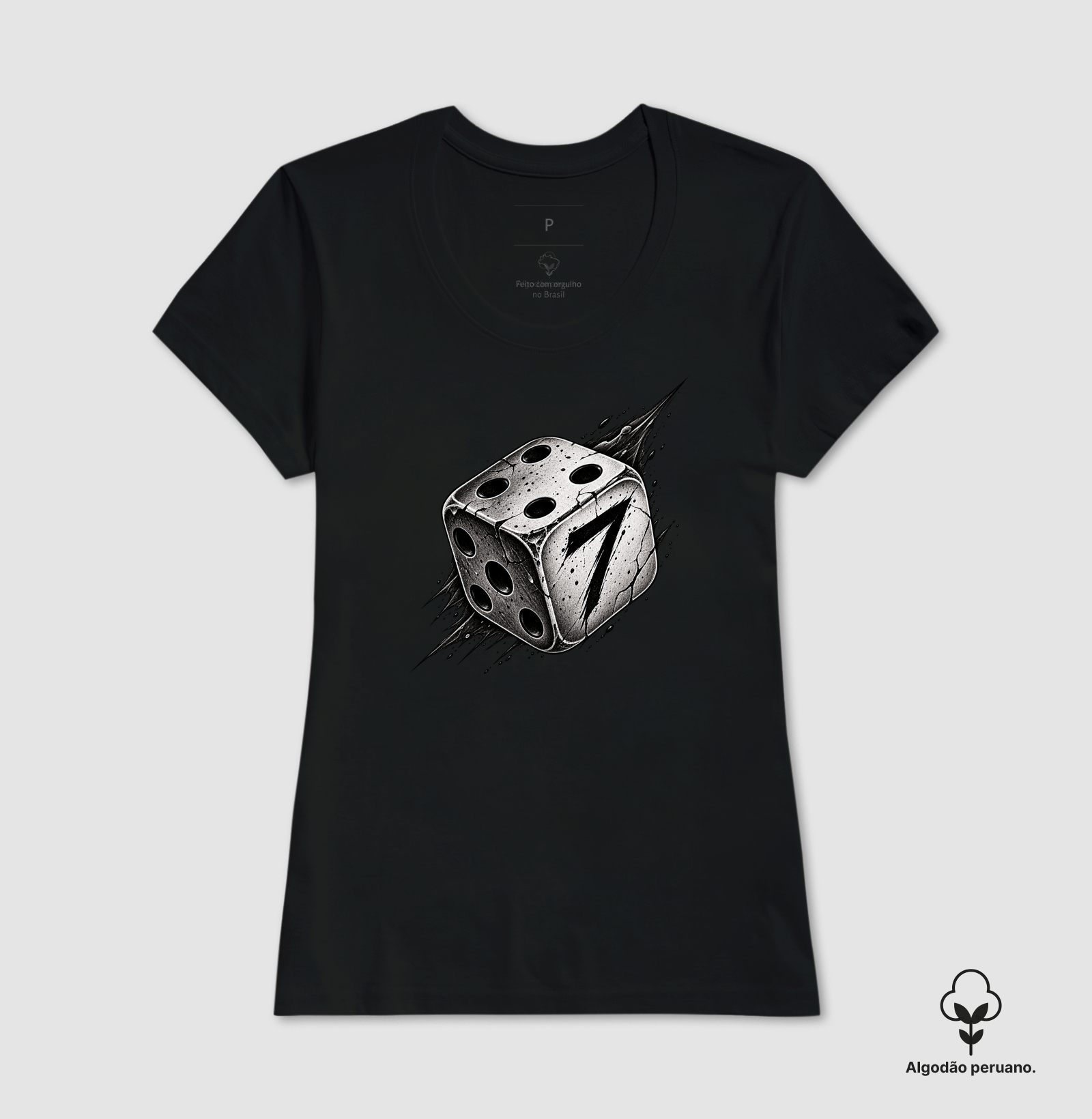 Camiseta Algodão Peruano — Dado | SEVENTH - Imagem 5