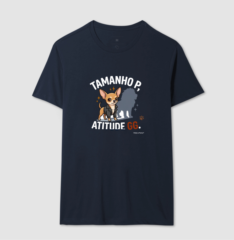 CAMISETA CHIHUAHUA TAMANHO - Imagem 6
