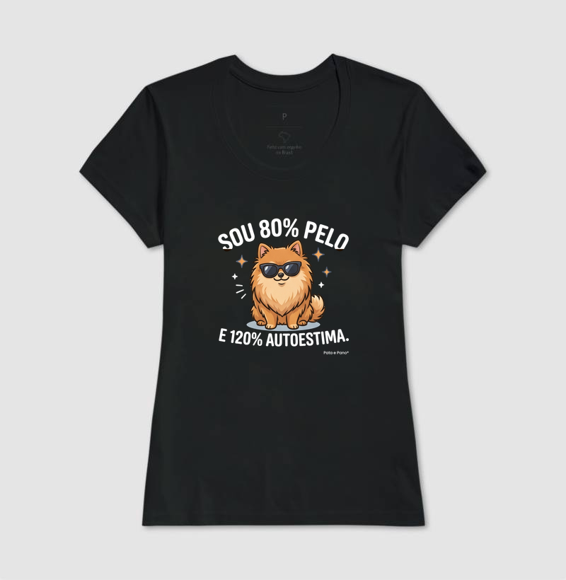 CAMISETA SPITZ ALEMÃO AUTOESTIMA - Imagem 3