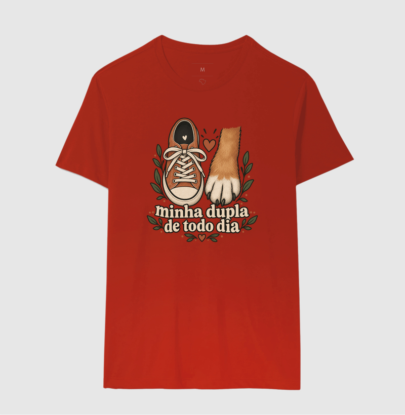 Camiseta Cachorro Companhia "minha dupla de todo dia" | Pelo & Pano - Imagem 10