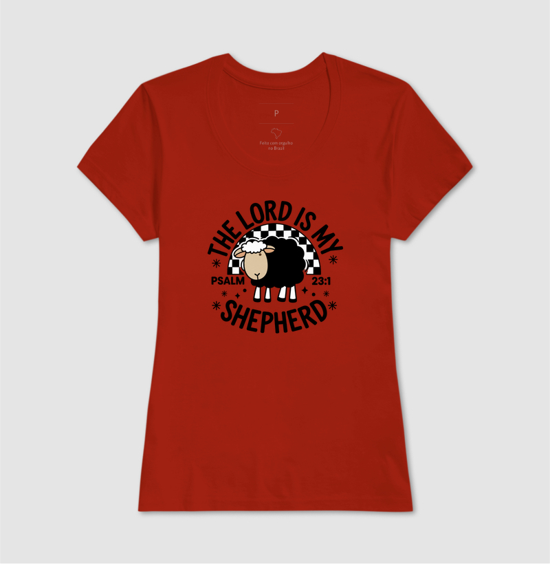 Camiseta - O Bom Pastor - Algodão Premium - Imagem 4