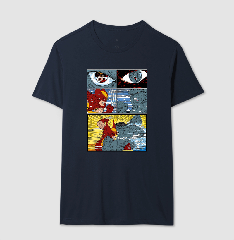 CAMISETA WOVERINE x HULK - TIRA - Imagem 6