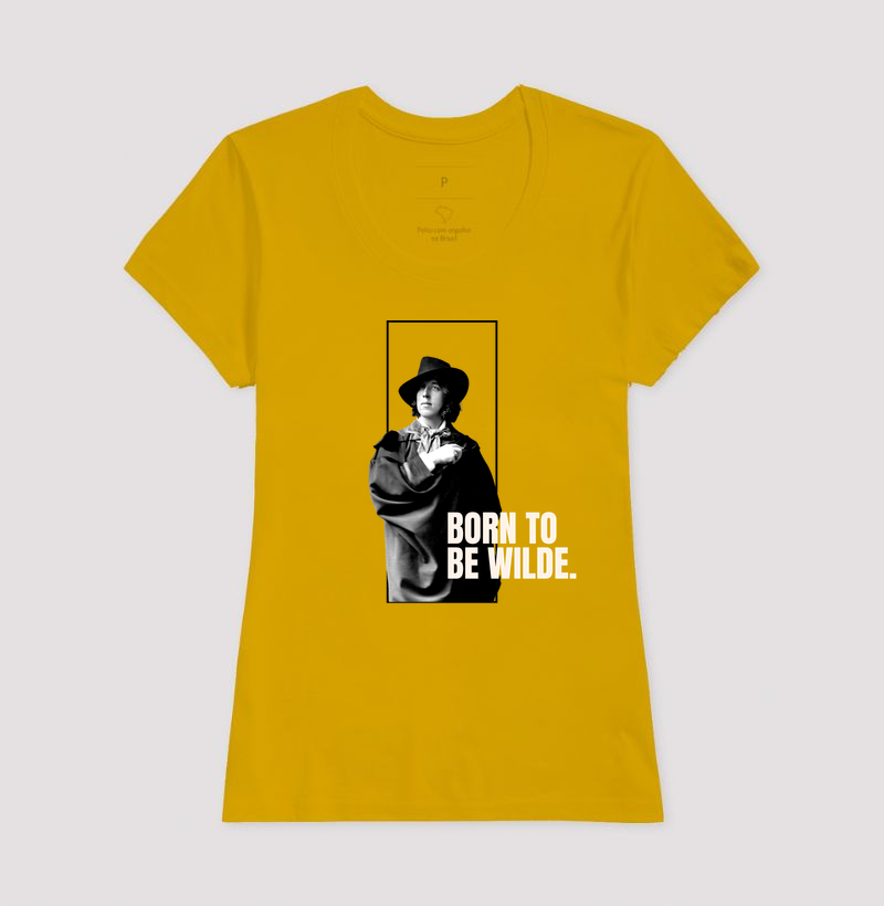Camiseta - Oscar Wilde - Born to be Wilde - Imagem 13