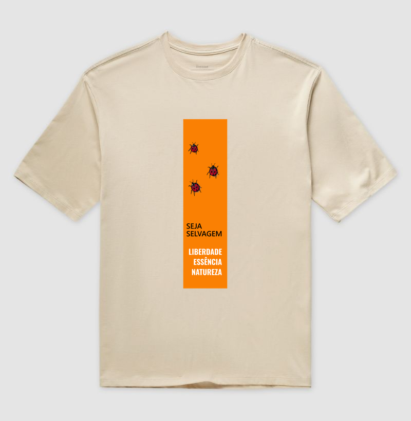 Camiseta Oversized Joaninhas (Seja Selvagem) - Imagem 3