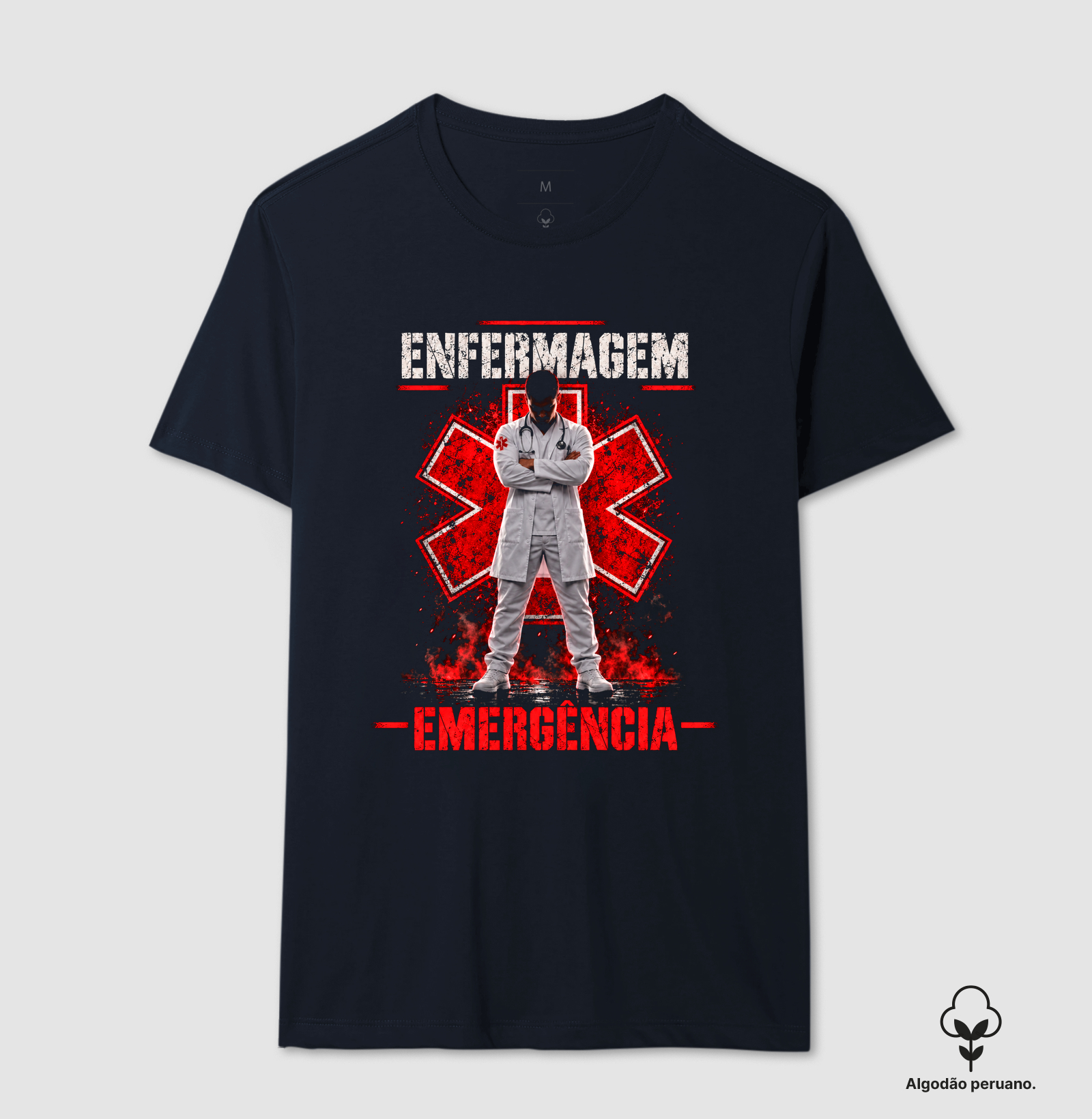 Enfermagem em Emergência - Homem Moreno - Imagem 4