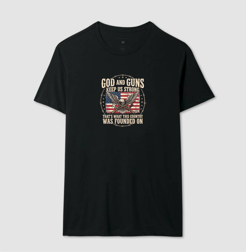 Camiseta God and Guns -  - Imagem 2
