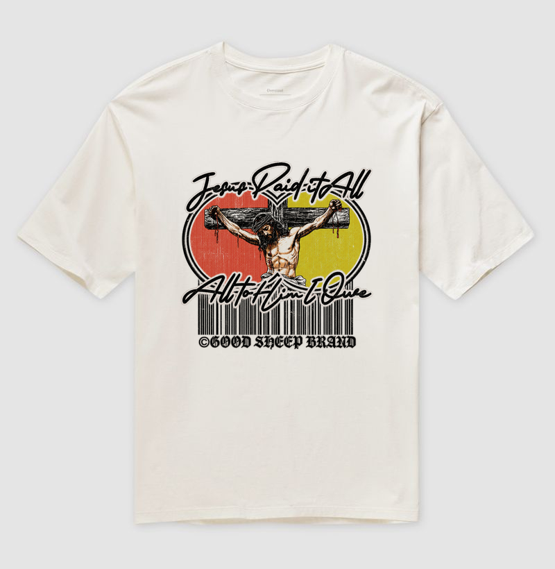 Tshirt Jesus Paid It All - Imagem 2