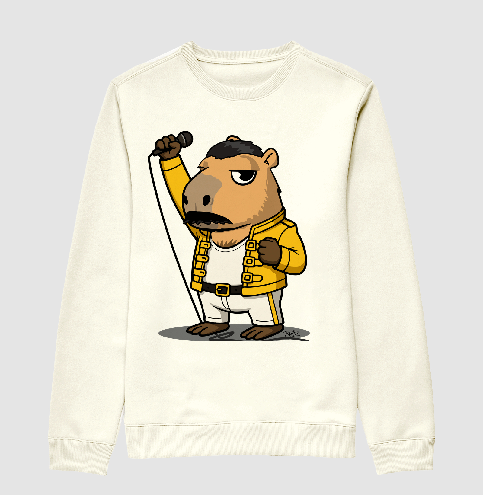 Capivara Rock you - Imagem 2