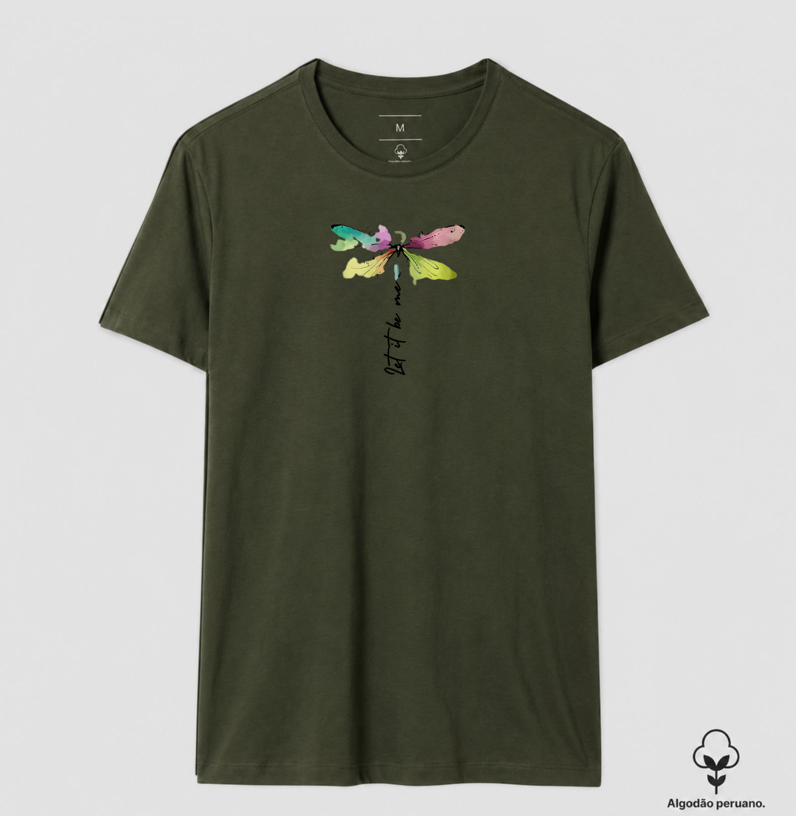 Camiseta Algodão Peruano Aquarela - Imagem 8