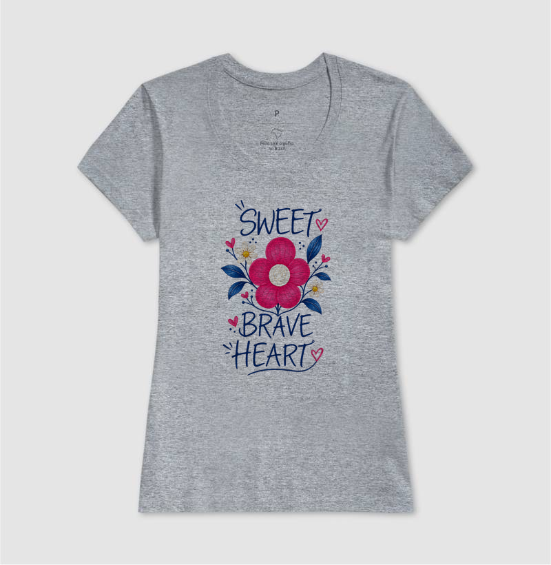 Camiseta Sweet Brave Heart - Imagem 9