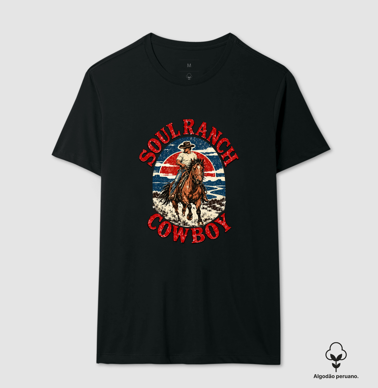 Camiseta em Algodão Peruano Alma de Cowboy - Imagem 2