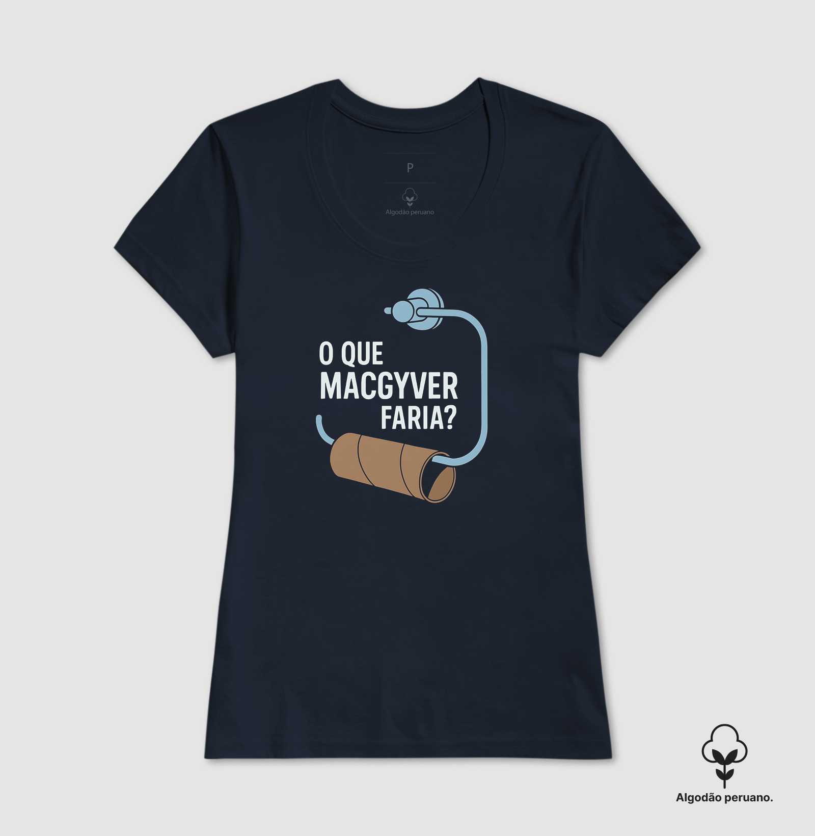 Camiseta Algodão Peruano Plano de Emergência - Imagem 5