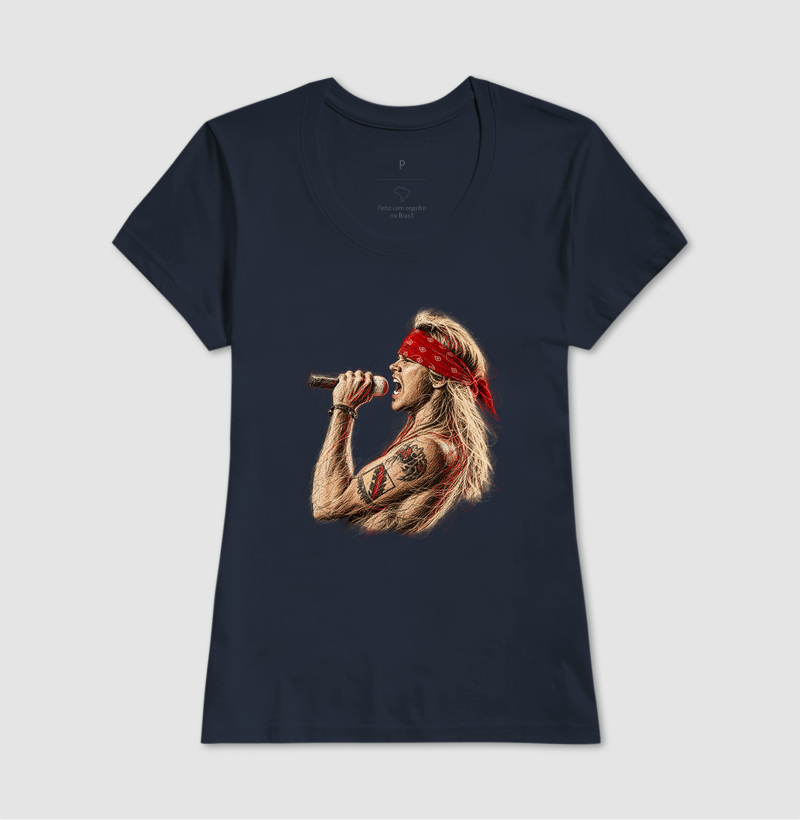 Camiseta Axl Rose Guns N’ Roses – Estampa Rock Vintage - Imagem 7