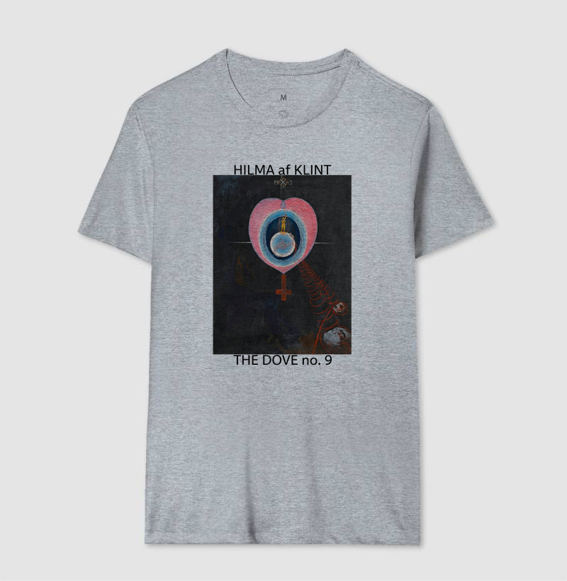 Camiseta Hilma Af Klint The Dove No 9  - Imagem 4