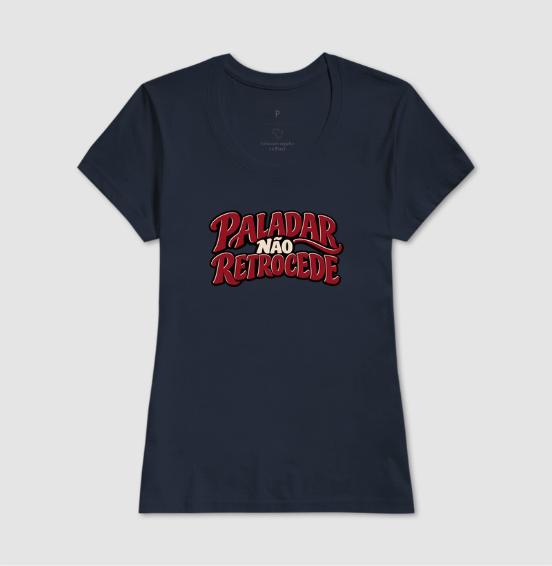 Camiseta Paladar Não Retrocede – Frase Divertida de Vinho - Imagem 7